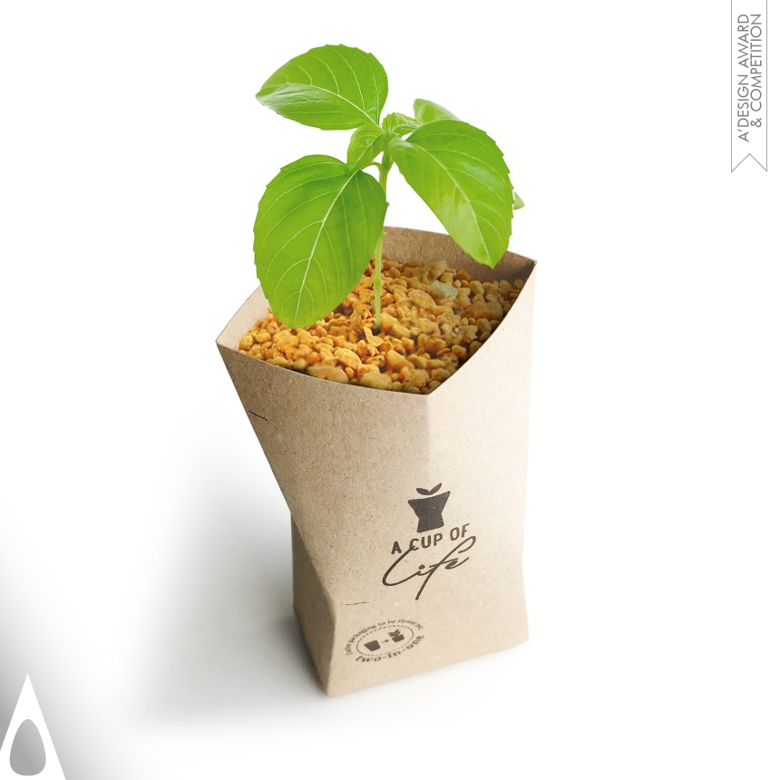 A Cup of Life - Silver Packaging Design Award Winner