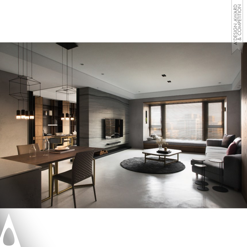 Silver Interior Space and Exhibition Design Award Winner 2019 Sundance  Apartment  House 