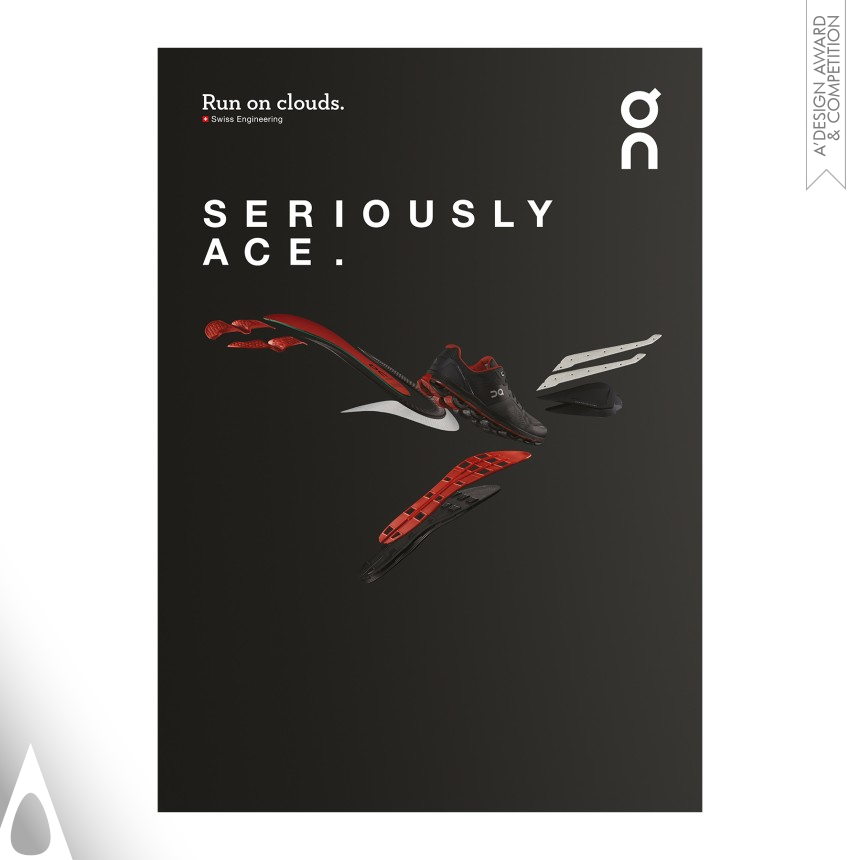 Seriously Ace by On-running - Silver Photography and Photo Manipulation Design Award Winner