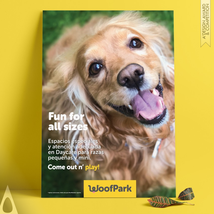 WoofPark - Silver Graphics, Illustration and Visual Communication Design Award Winner