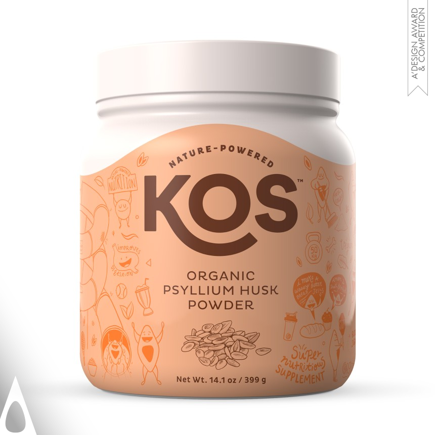 KOS - Bronze Packaging Design Award Winner