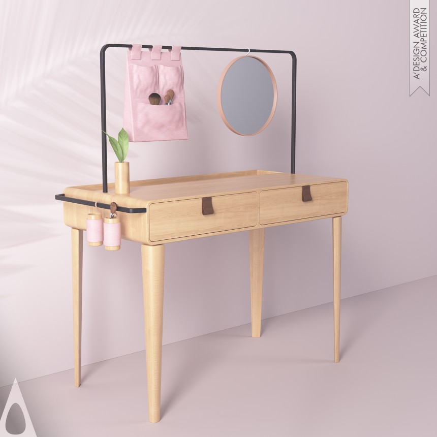 Silver Furniture Design Award Winner 2019 Essential Dressing Table 