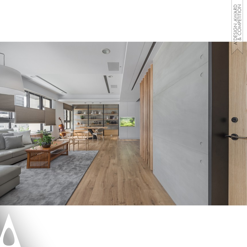 Silver Interior Space and Exhibition Design Award Winner 2019 Hinomori Resident Villa 