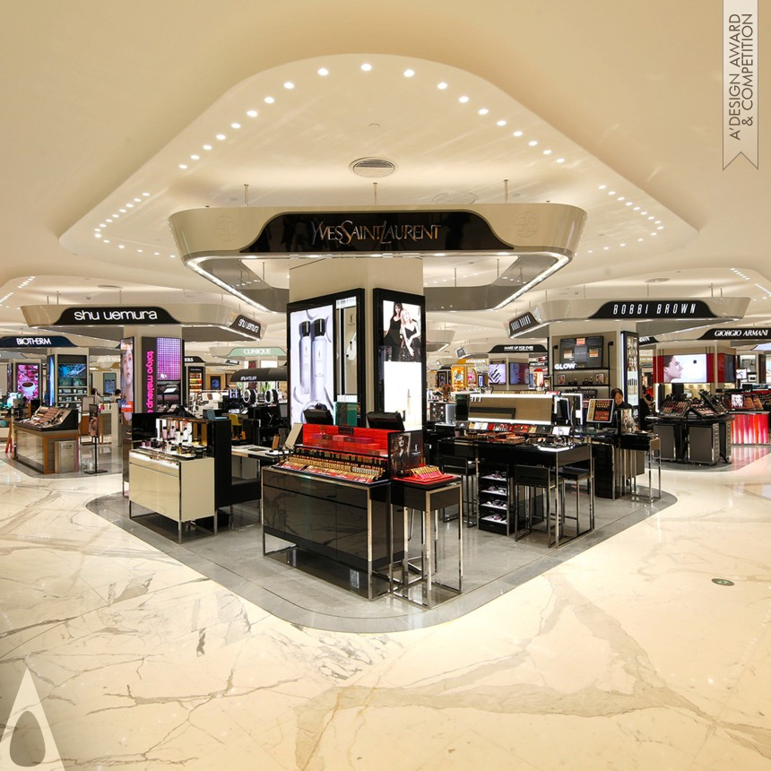 Silver Lighting Products and Fixtures Design Award Winner 2019 Xian SKP Shopping Center 