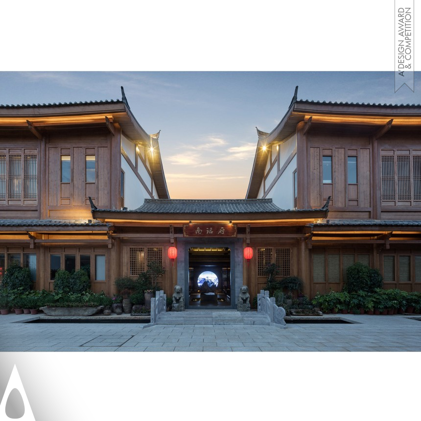 Silver Interior Space and Exhibition Design Award Winner 2019 Nanzhao Inn Hotel 