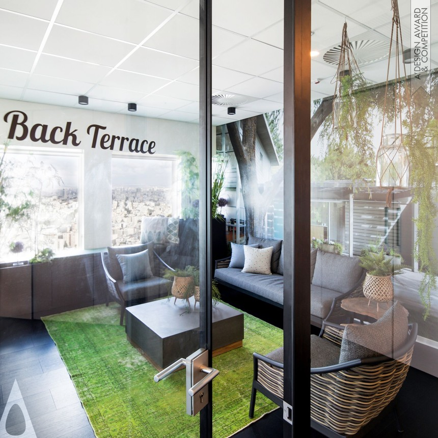 Bronze Interior Space and Exhibition Design Award Winner 2019 Houzz office in TLV Office Design 