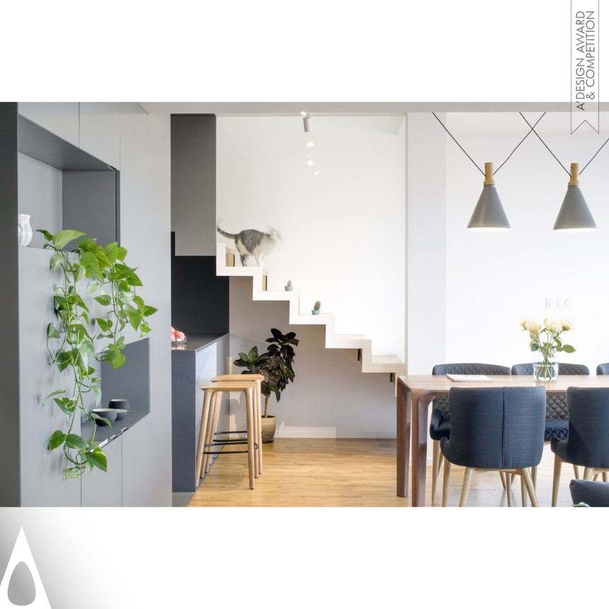 Bronze Interior Space and Exhibition Design Award Winner 2019 CPR Penthouse Apartment 