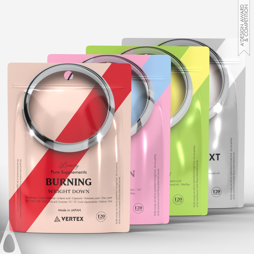 Kazuaki Kawahara's Promise Ring Vertex Supplements Packaging