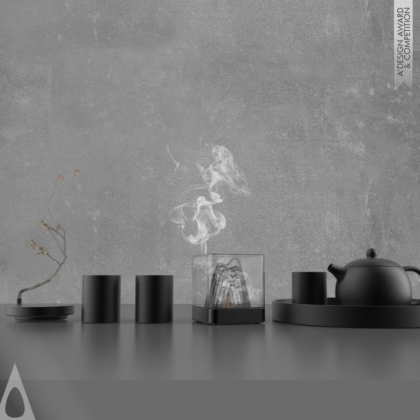 Repin Design's Mountains-and-waters Painting Incenses Utensil