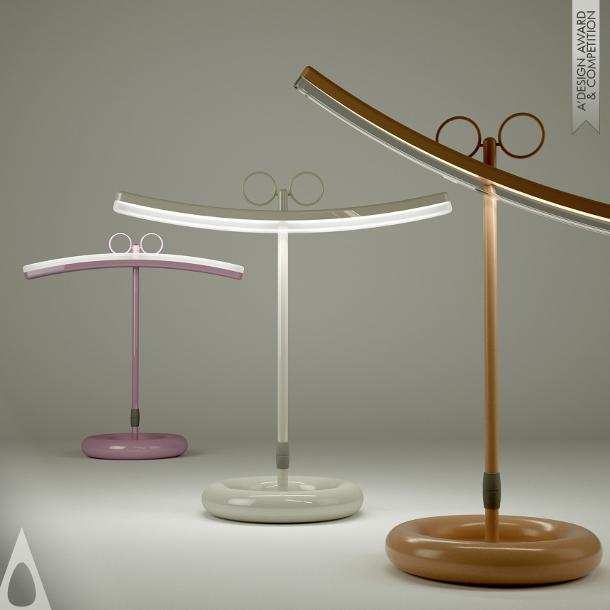 Iron Lighting Products and Fixtures Design Award Winner 2019 Moods Desk Table Lamp 