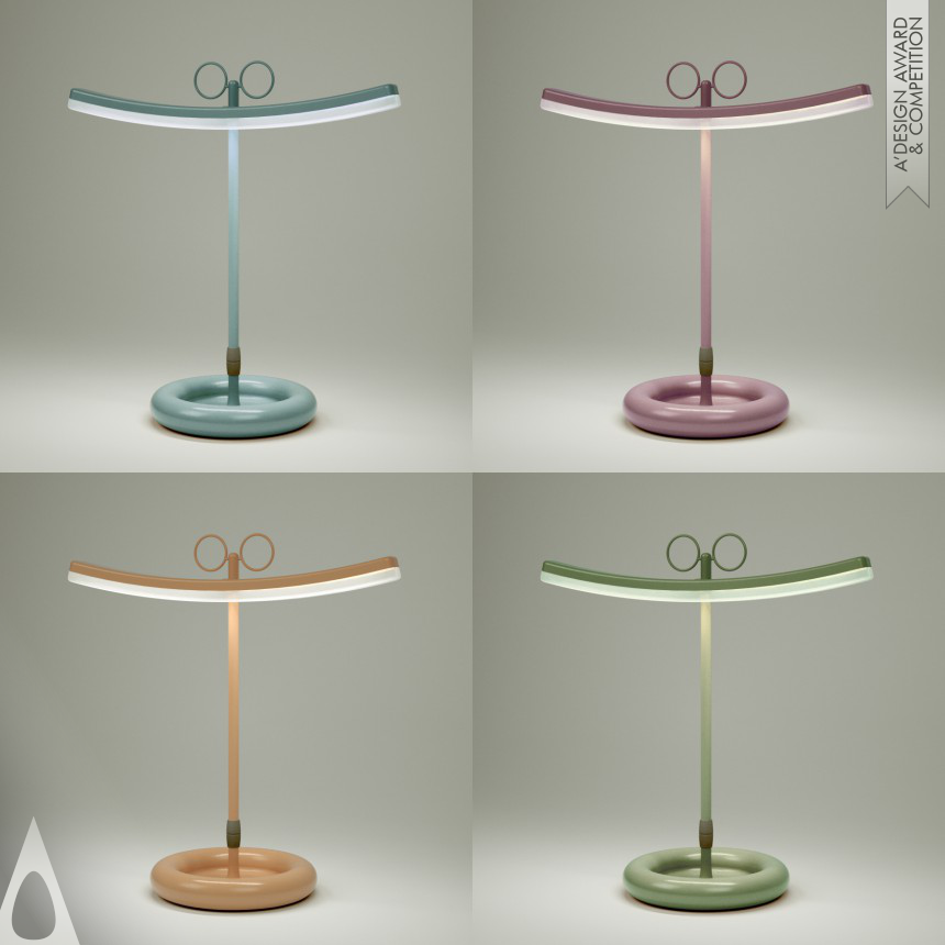 Francesco Cappuccio's Moods Desk Table Lamp