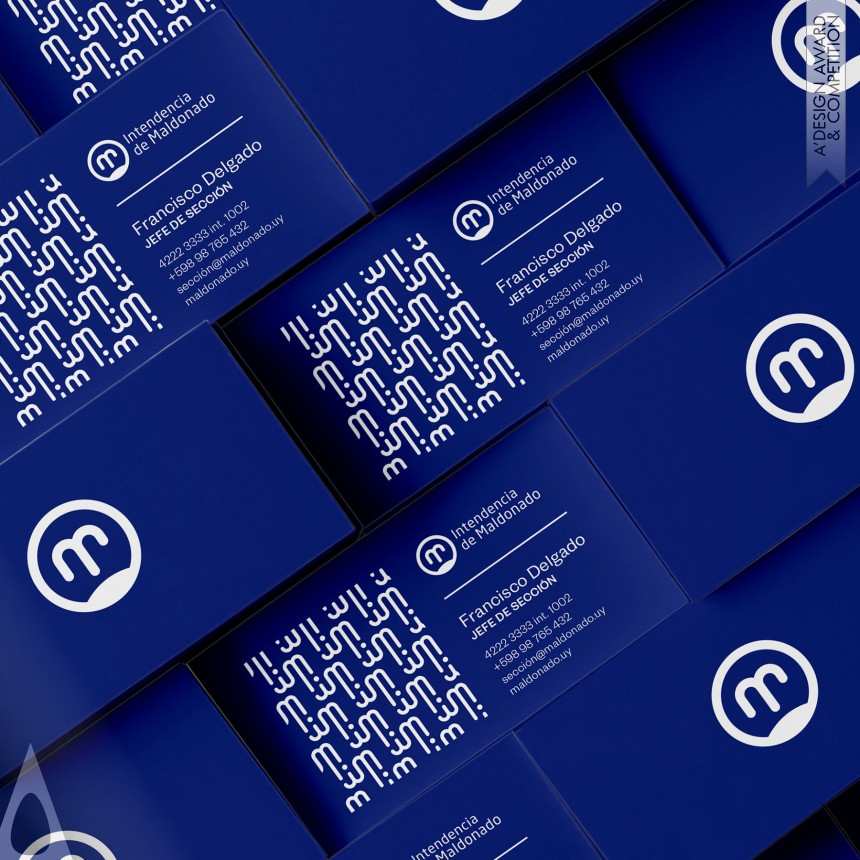 Silver Graphics, Illustration and Visual Communication Design Award Winner 2019 Maldonado City Corporate Identity 