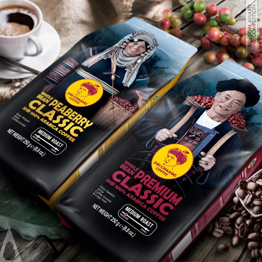 Doi Chaang Coffee - Bronze Packaging Design Award Winner