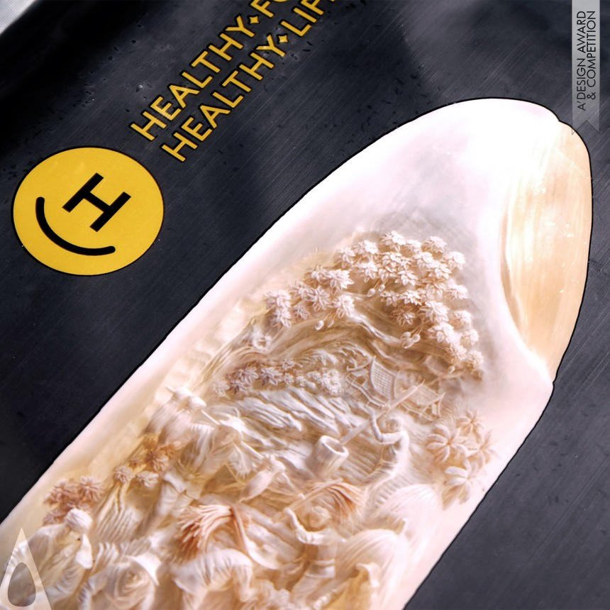 Prompt Design's Healthy Food Healthy Life Packaging Design