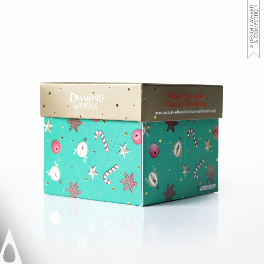 Prompt Design and Diamond Grains's Diamond Grains Surprise Box Packaging Design