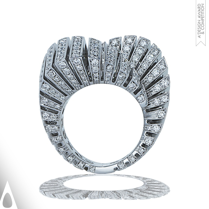 Silver Jewelry Design Award Winner 2019 Opera Ring 