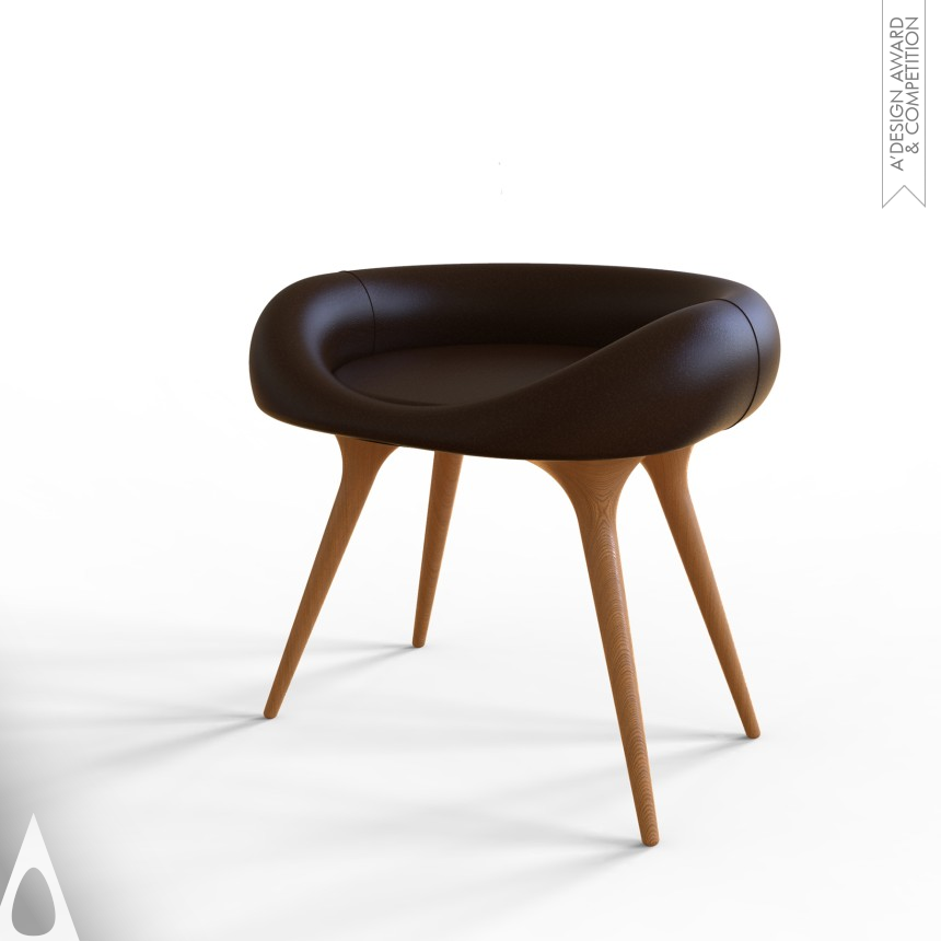 Silver Furniture Design Award Winner 2019 Lunule Chair 