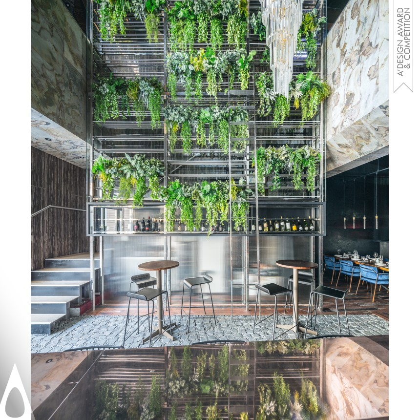 Silver Interior Space and Exhibition Design Award Winner 2019 Forest Japanese Restaurant 