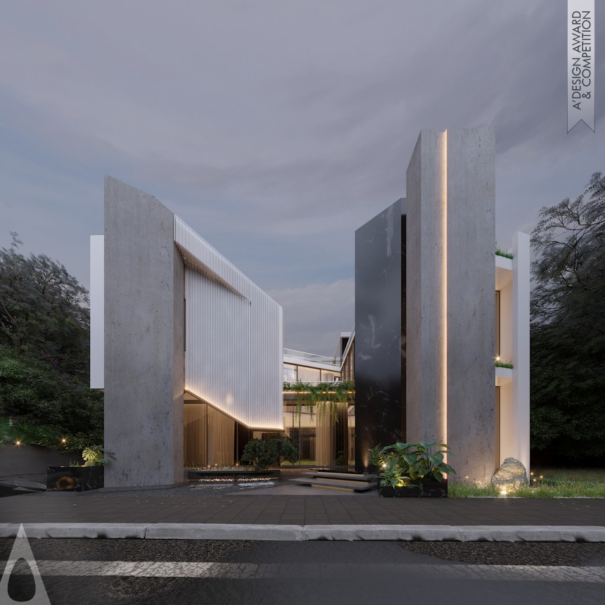 Abstract House designed by Ghiath Al Masri