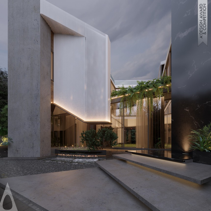 Abstract House - Silver Architecture, Building and Structure Design Award Winner