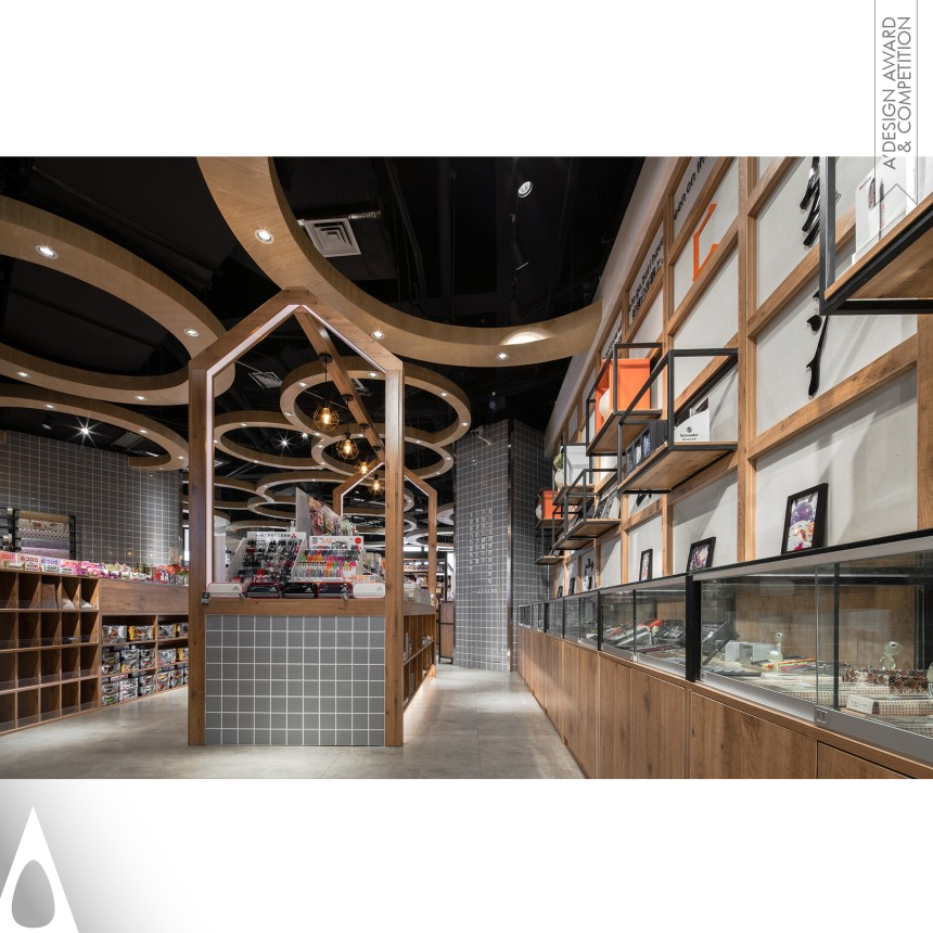 Silver Interior Space and Exhibition Design Award Winner 2019 GaBe Totoro Retail Space 