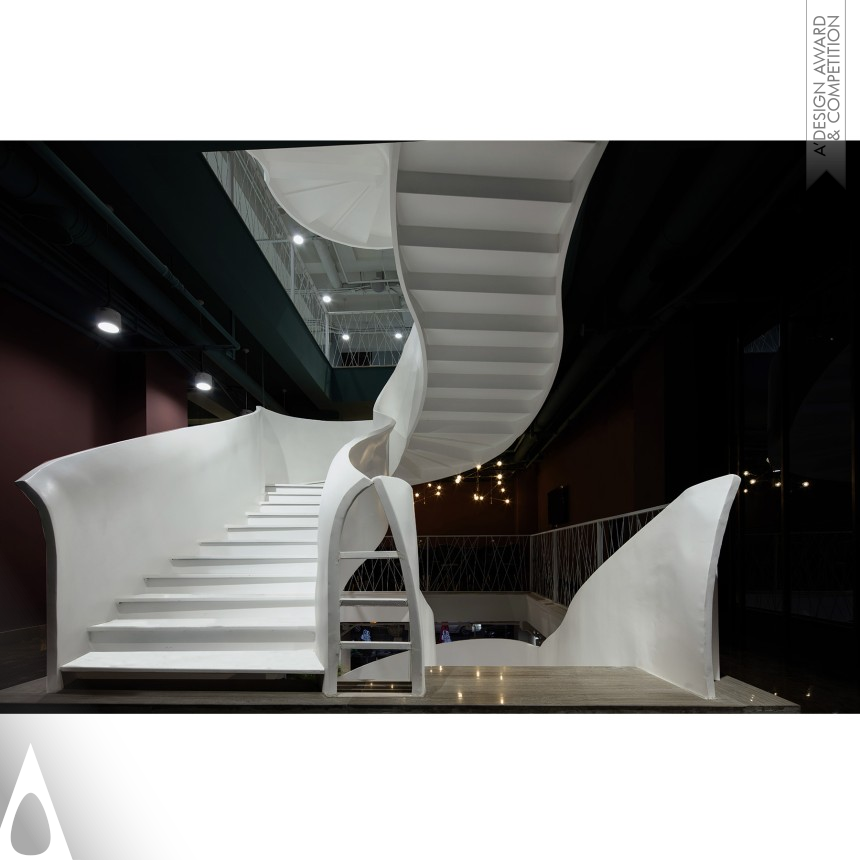 Immaterial Fins - Silver Interior Space and Exhibition Design Award Winner