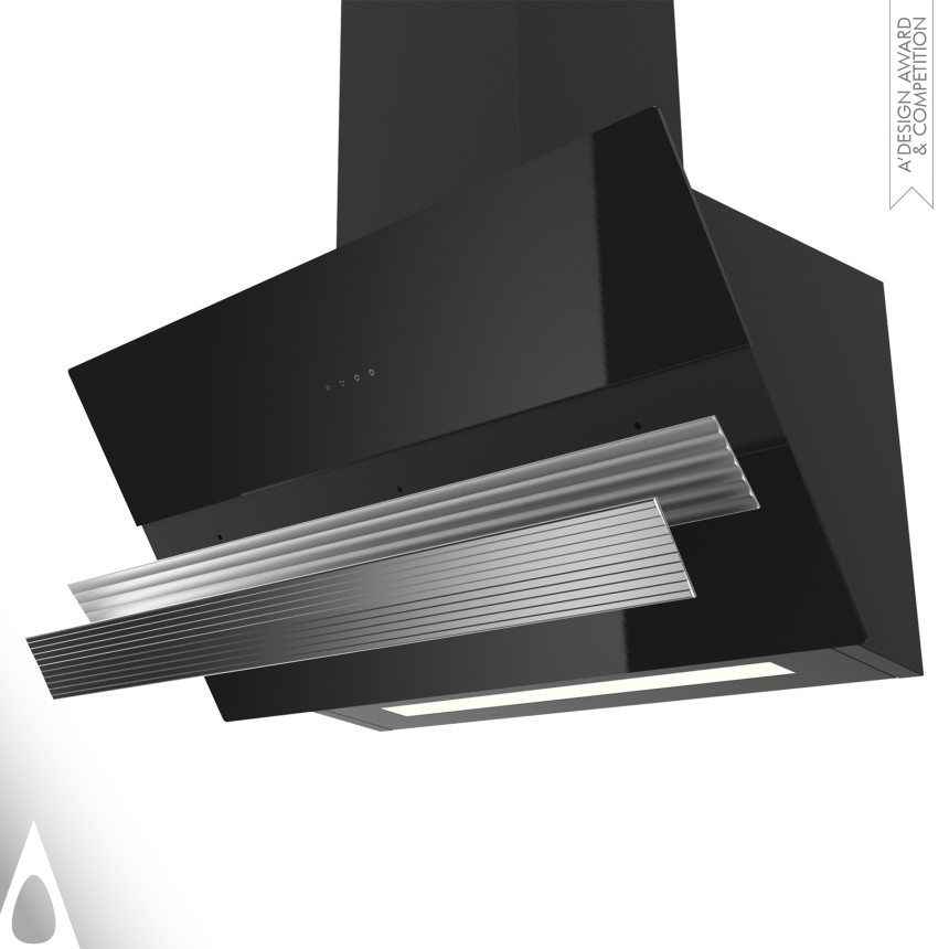 Silverline Design Team's Bold Wall-Mounted Range Hood