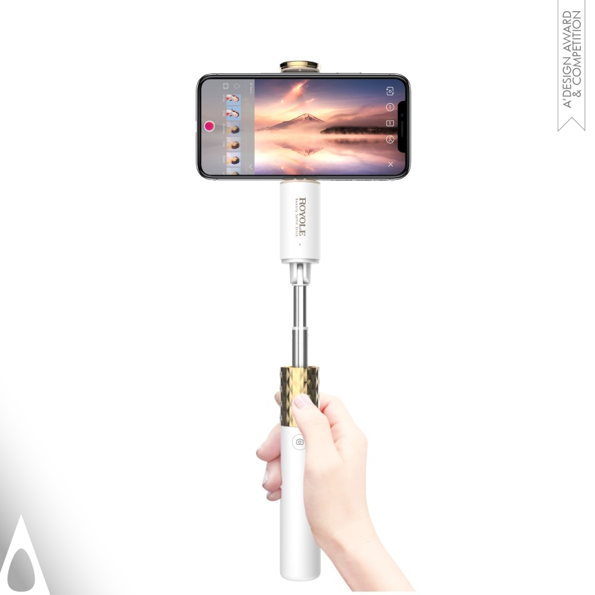 Iron Fashion and Travel Accessories Design Award Winner 2019 Beauty Smart Selfie Stick 