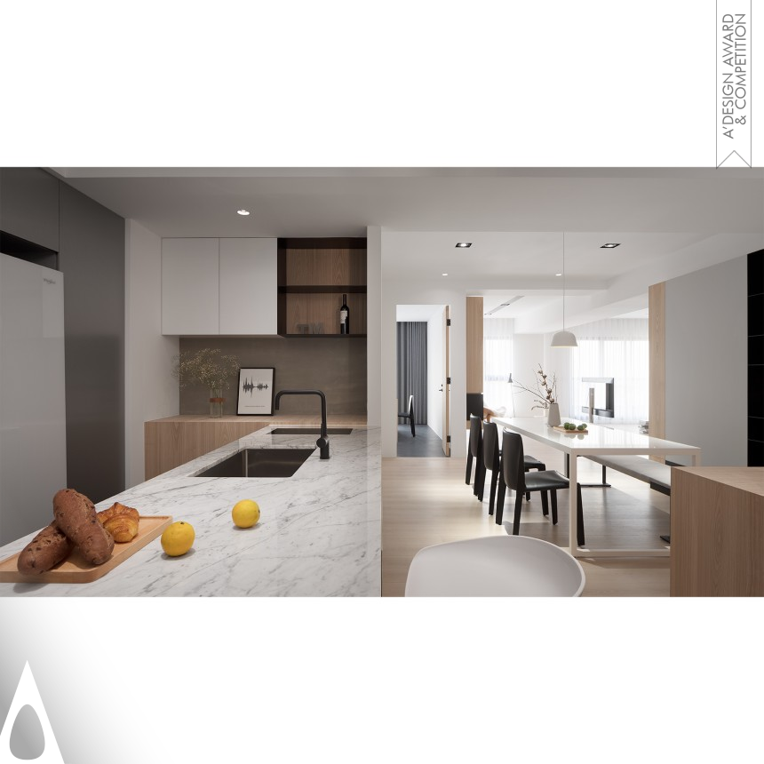 Cheng Hsuan Huang's Connection Apartment Interior Design