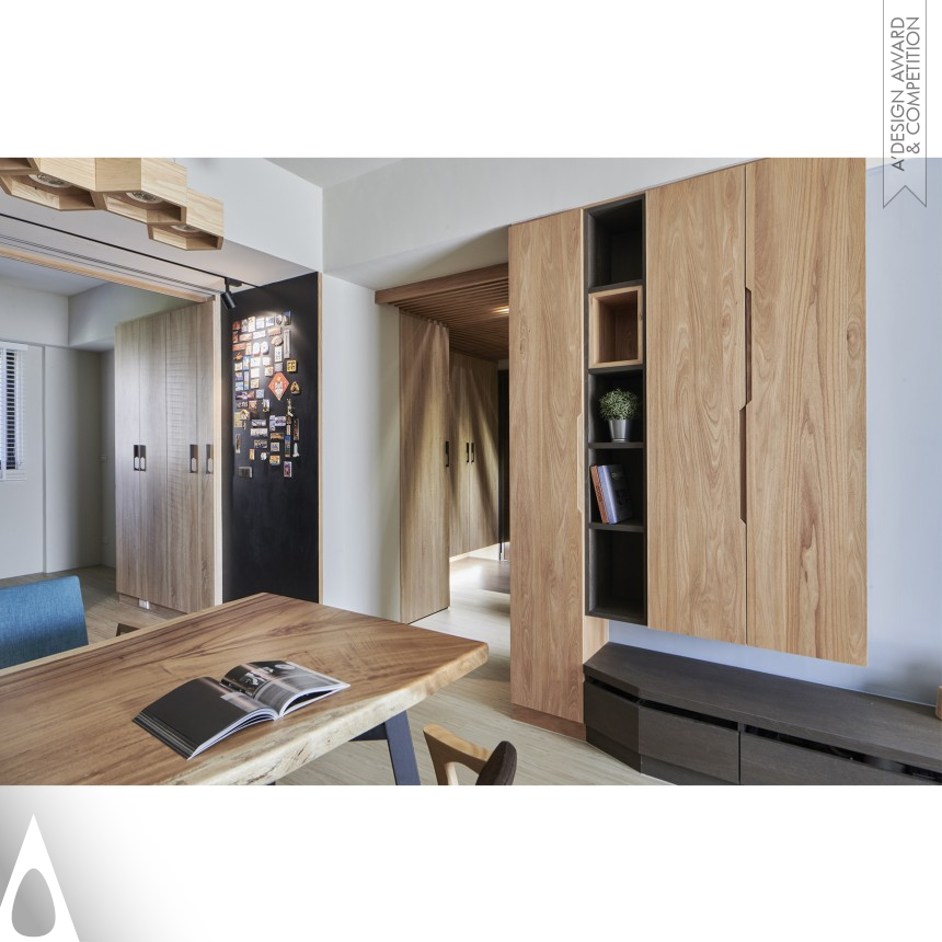 Iron Interior Space and Exhibition Design Award Winner 2019 Violinist's Home Residential Condo 