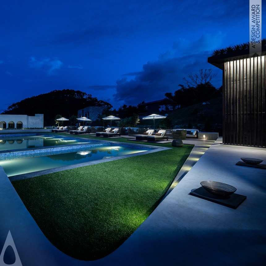 Silver Landscape Planning and Garden Design Award Winner 2019 Convolo Swimming Pool 