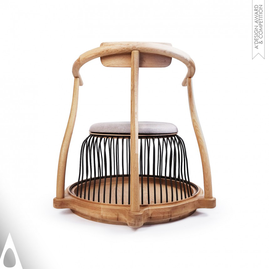 Acorn Leisure Chair designed by Wei Jingye, Chen Yufan and Wang Ruilin