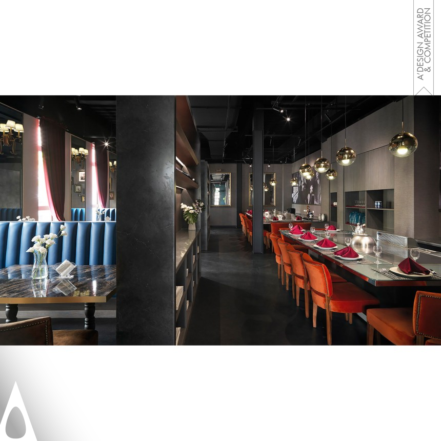 Iron Interior Space and Exhibition Design Award Winner 2019 Resplendent Feast Restaurant 