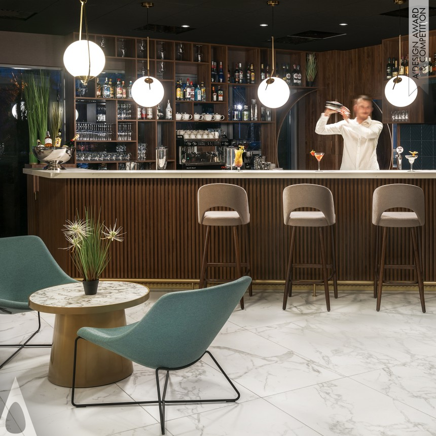 Silver Interior Space and Exhibition Design Award Winner 2019 Metropolo by Golden Tulip Hotel Common Areas Renovation 