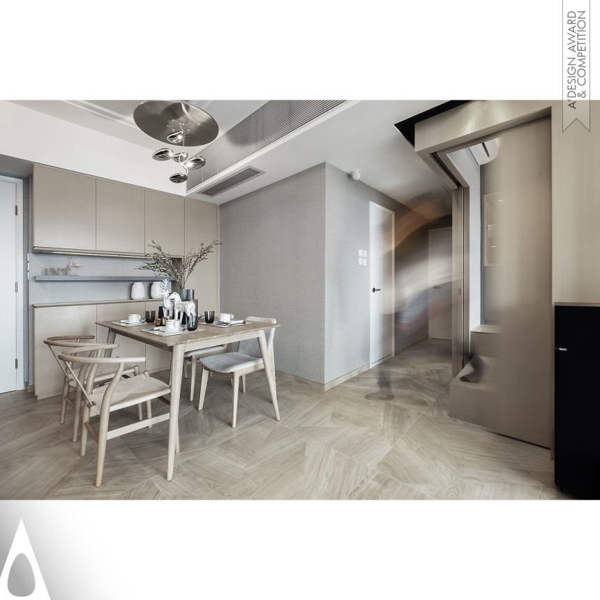 Bronze Interior Space and Exhibition Design Award Winner 2019 Parc Palais Residential Apartment 