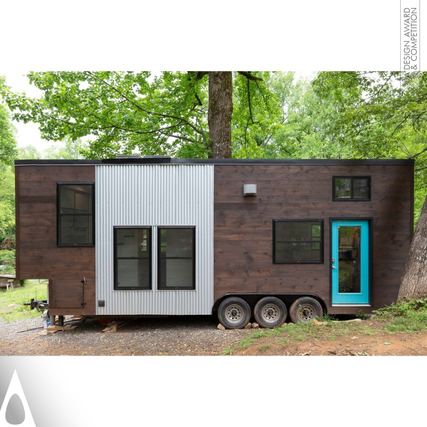 Iron Interior Space and Exhibition Design Award Winner 2019 The Luminaire Tiny House on Wheels 