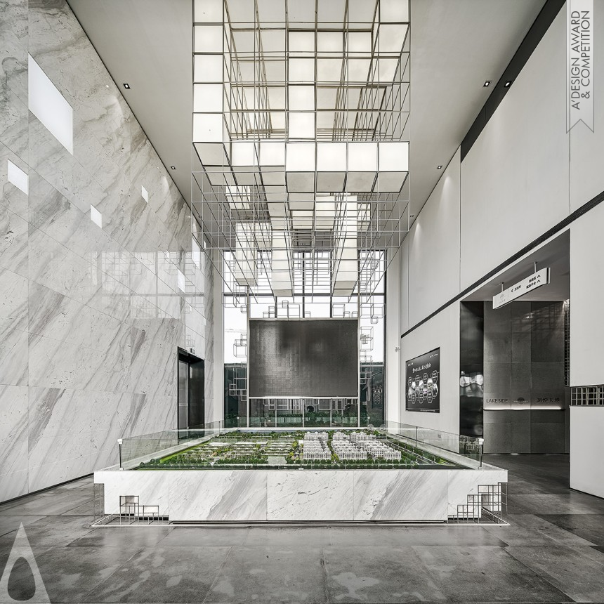 Lian ZiCheng - Daguan Design Association's City Cube Sales Office