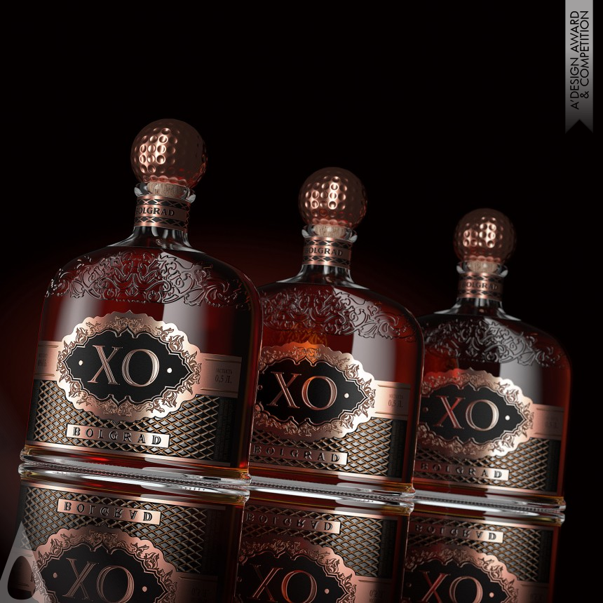 Bolgrad Brandy XO designed by Valerii Sumilov