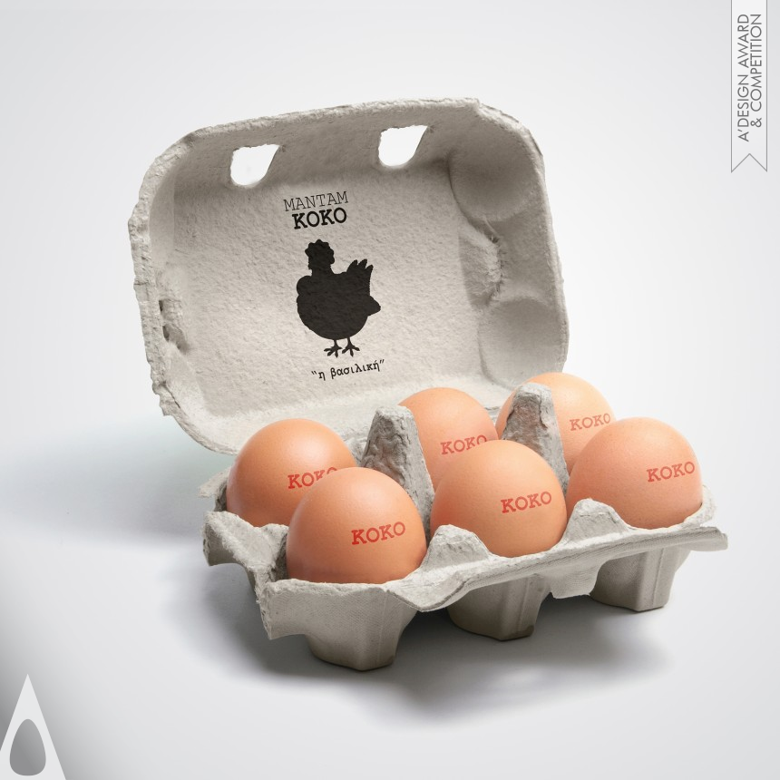 Antonia Skaraki's Avgoulakia Eggs Packaging