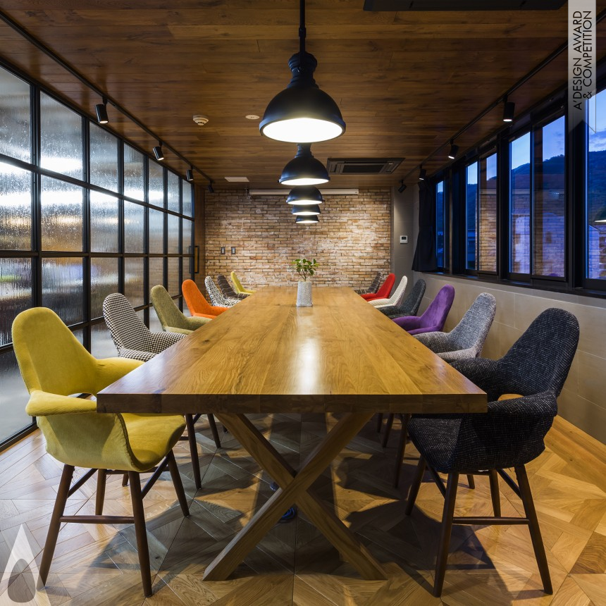 Bronze Interior Space and Exhibition Design Award Winner 2019 Village Foods Office 