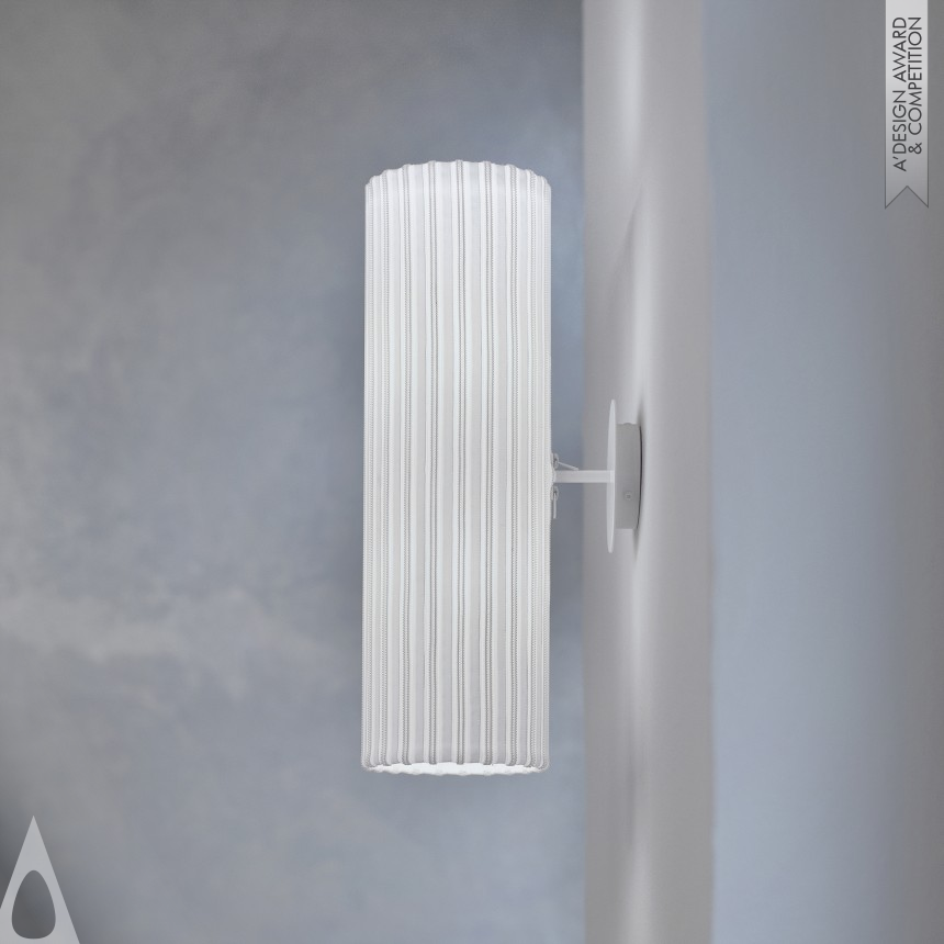 Iron Lighting Products and Fixtures Design Award Winner 2019 Zip Lamp Wall Light 