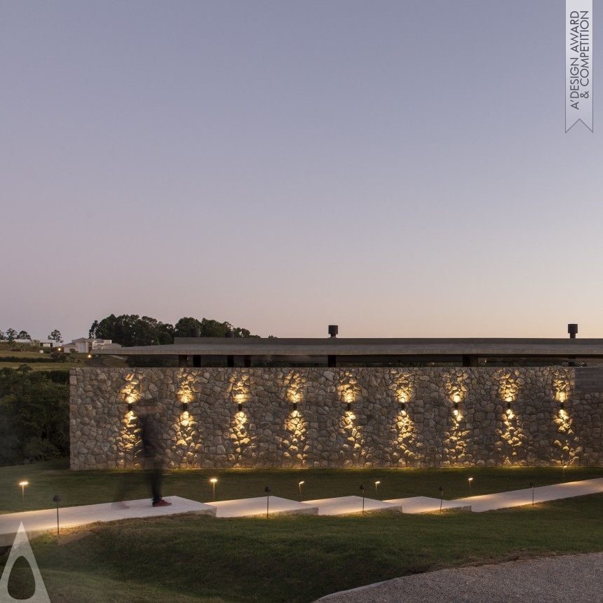 Golden Architecture, Building and Structure Design Award Winner 2019 Stone House Residential 