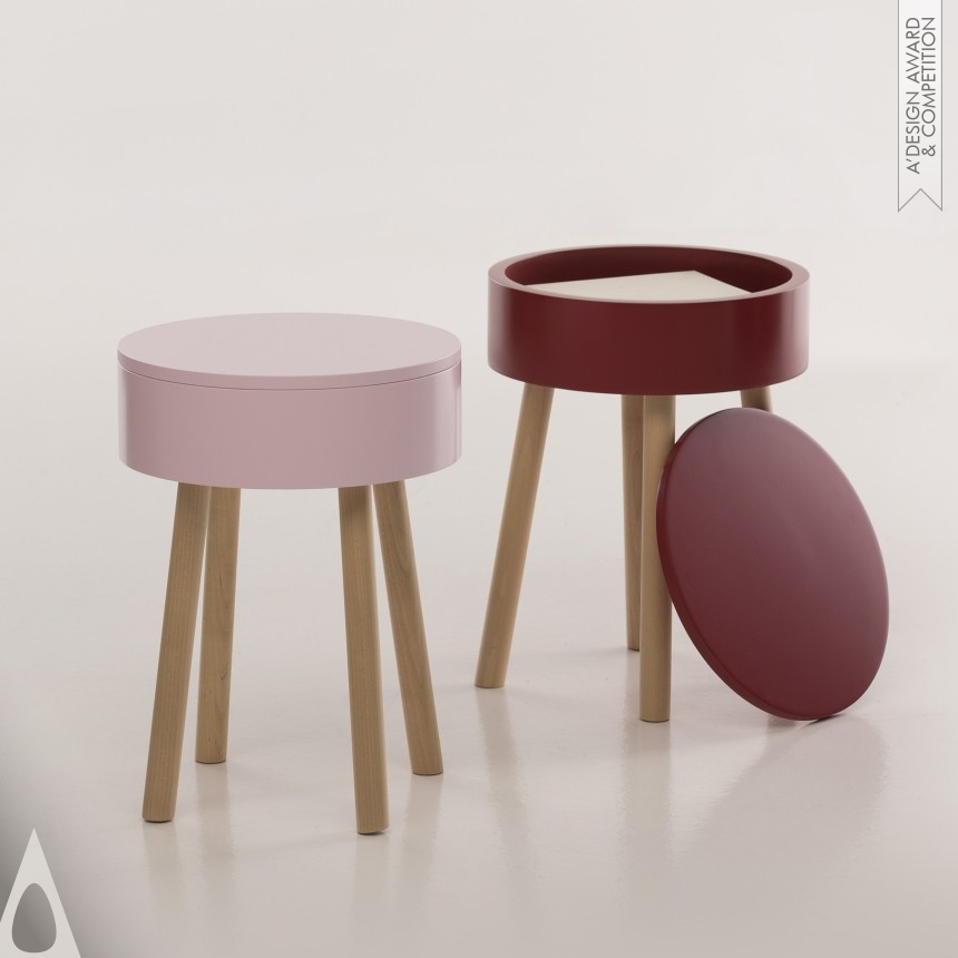 Bronze Furniture Design Award Winner 2019 Piilo Multifunctional Stool 