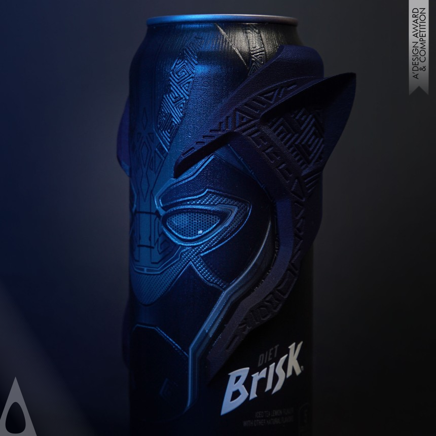 Brisk x Marvel Studios: Wakanda Forever - Golden Packaging Design Award Winner