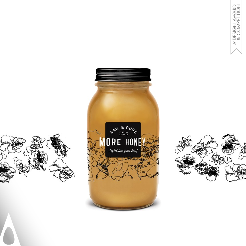 Salvita Bingelyte's More Honey Packaging Design