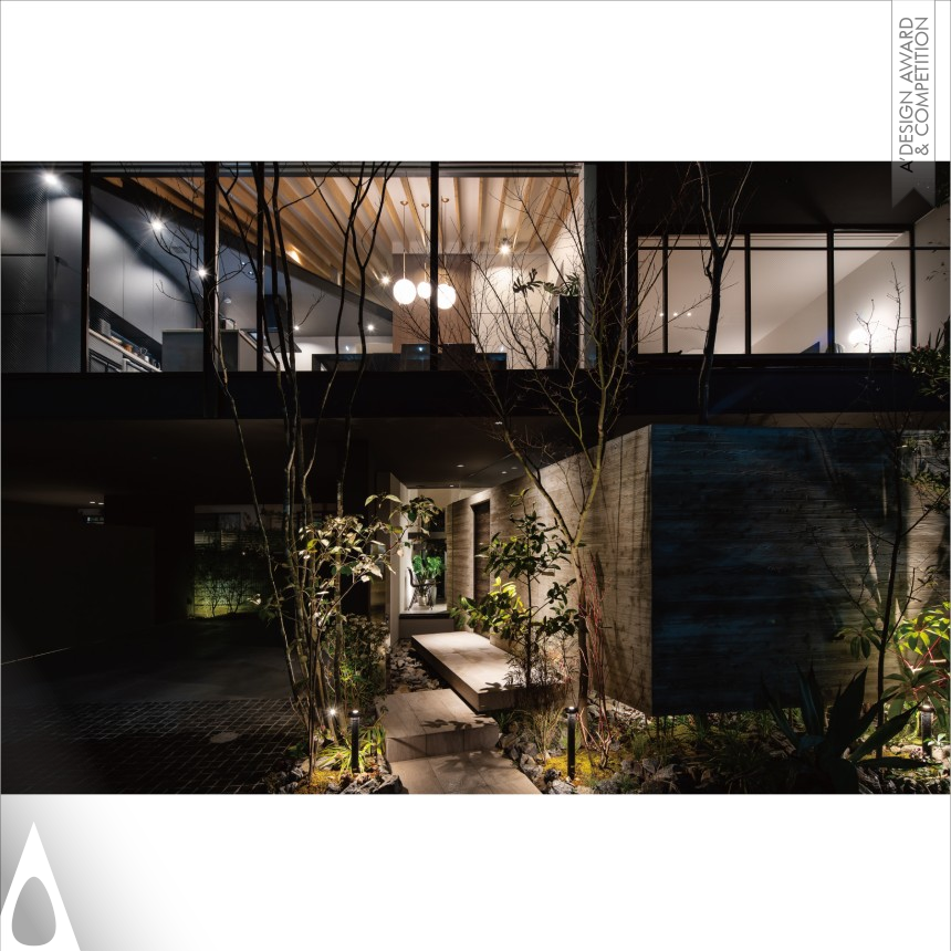 Silver Architecture, Building and Structure Design Award Winner 2019 Bridge Residential House 