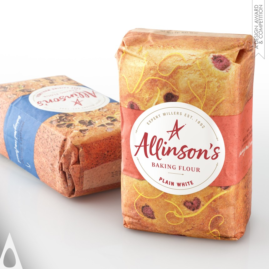 Silver Packaging Design Award Winner 2019 Allinson's Branding 