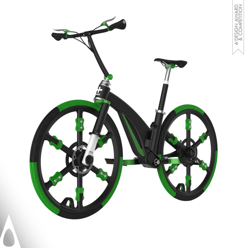 Monica Oddone's MinMax Folding Bicycle