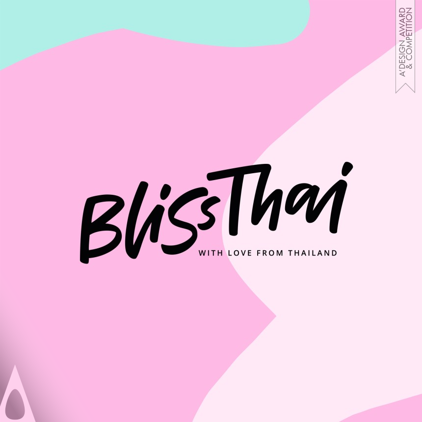 Bronze Graphics, Illustration and Visual Communication Design Award Winner 2019 Bliss Thai Brand Identity 