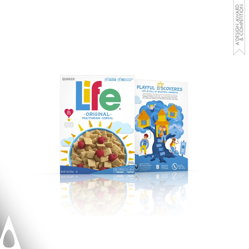 Iron Packaging Design Award Winner 2019 Life Redesign Cereal Packaging 